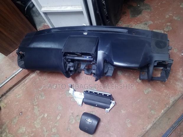 Prado 150 Dashboard, Knee Airbag Stealing Airbag