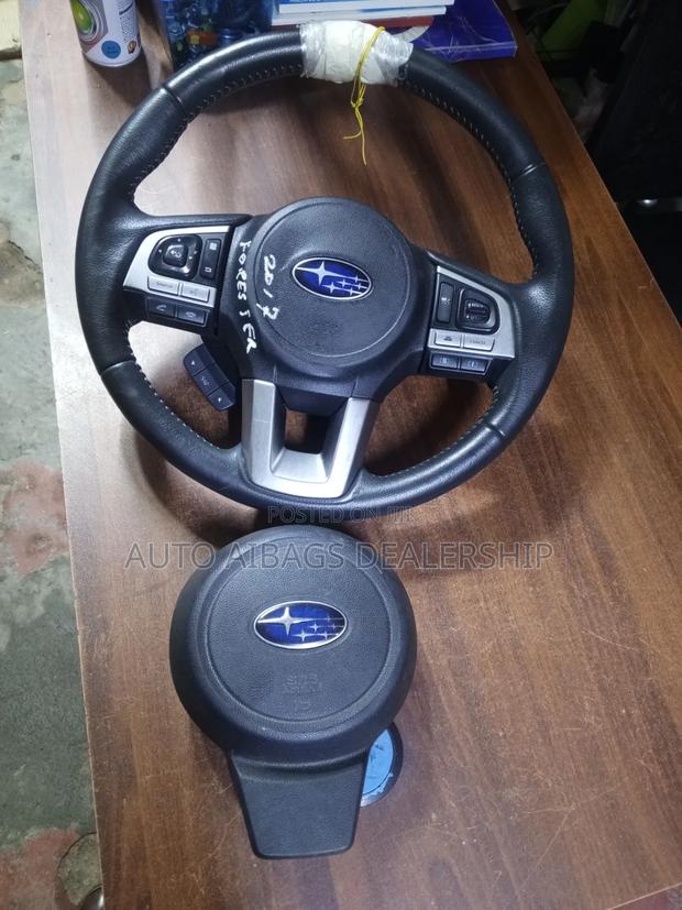 Stearing Wheel Complete Subaru Revorge STI Sport