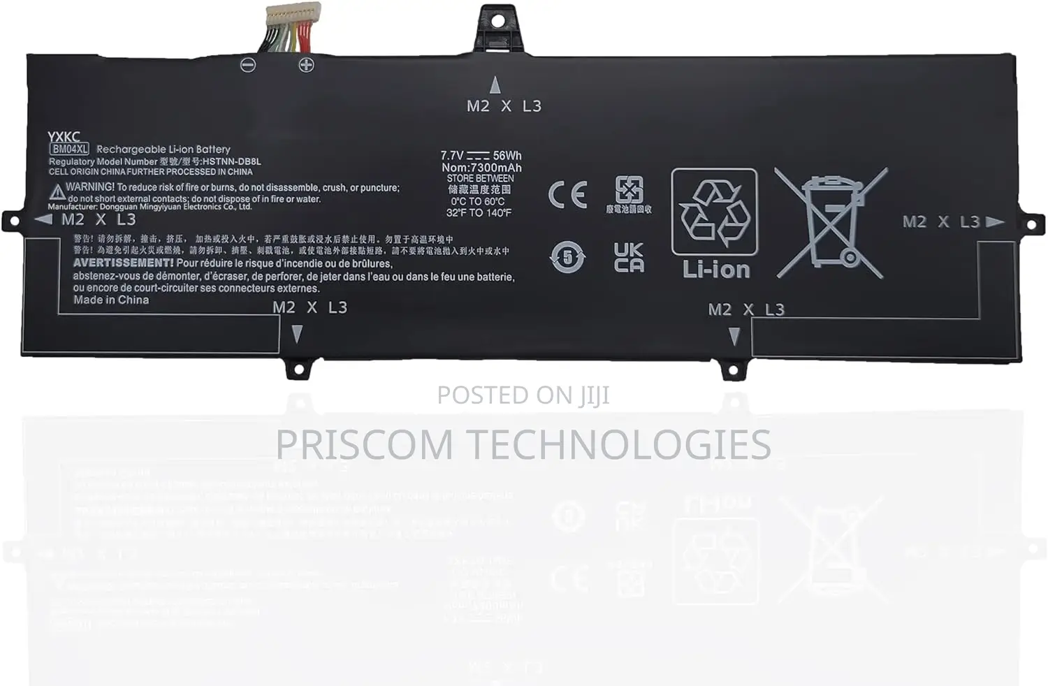 Laptop Battery for HP Elitebook X360 1030 G3 45X96UT 3ZH01EA