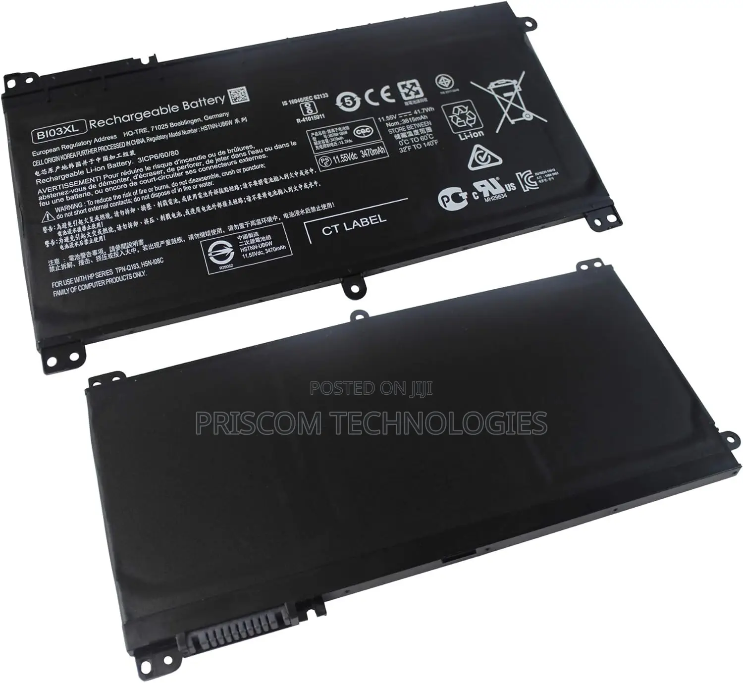 Laptop Battery for HP Pavilion X360 13-U004tu Bi03xl On03xl