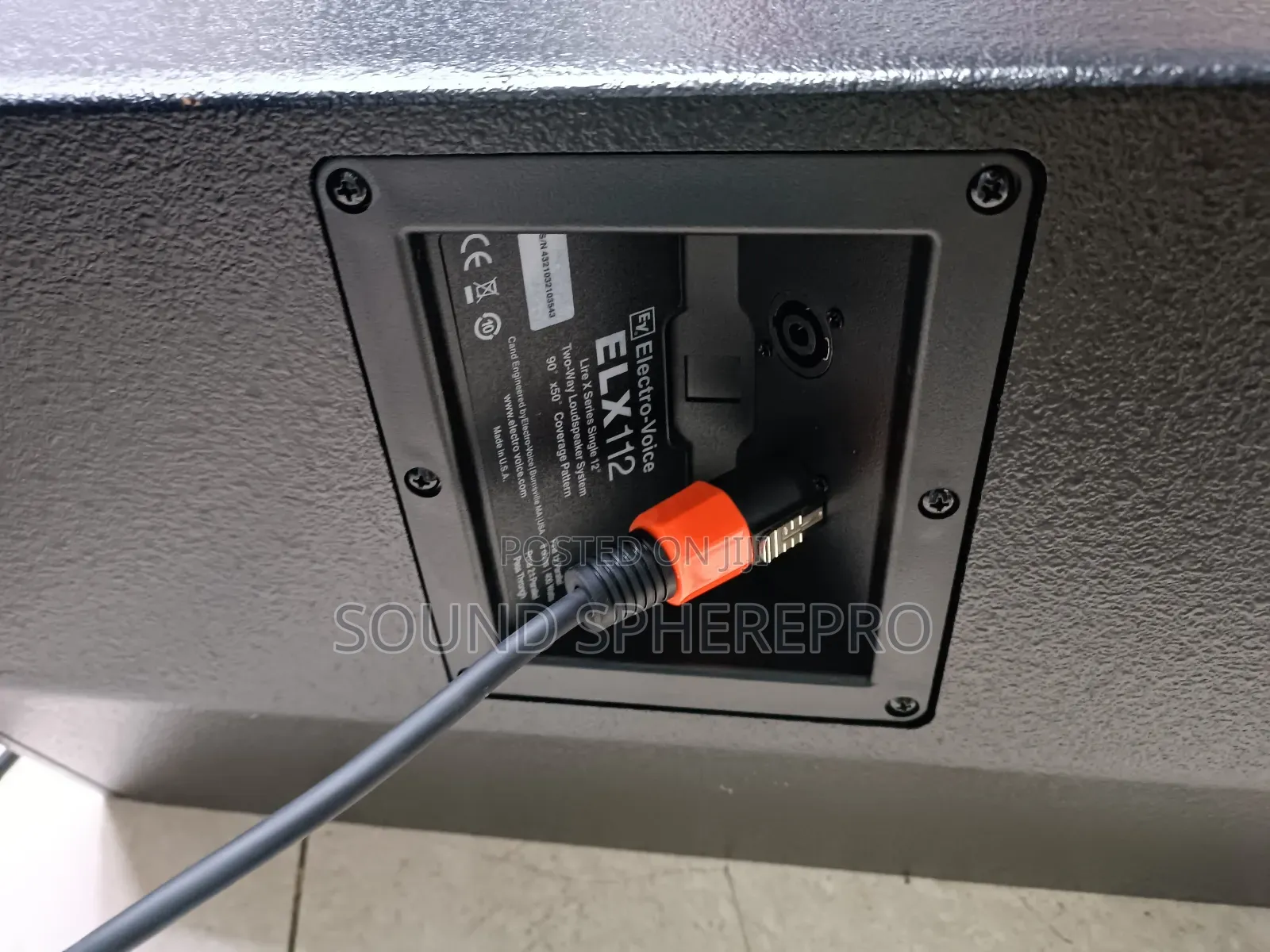 Ev Live X ELX 112 12 Inch Monitor Speaker