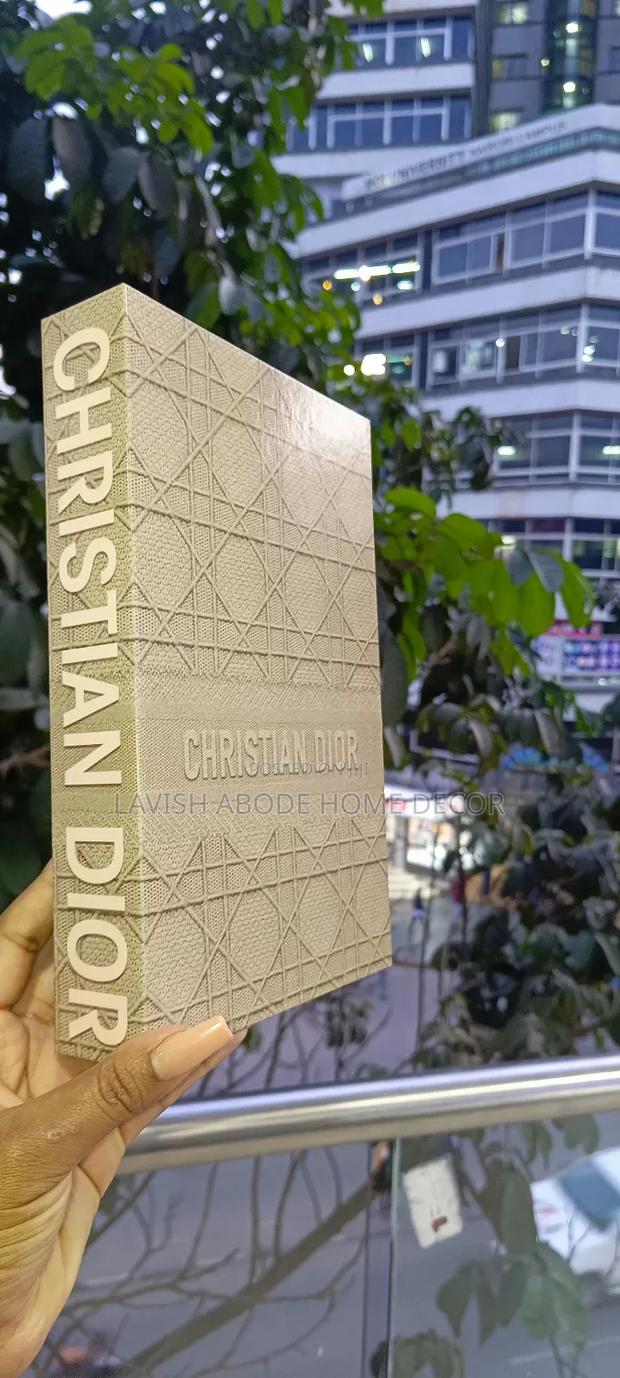 Storage Decor Dummy Book Brown Christian Dior