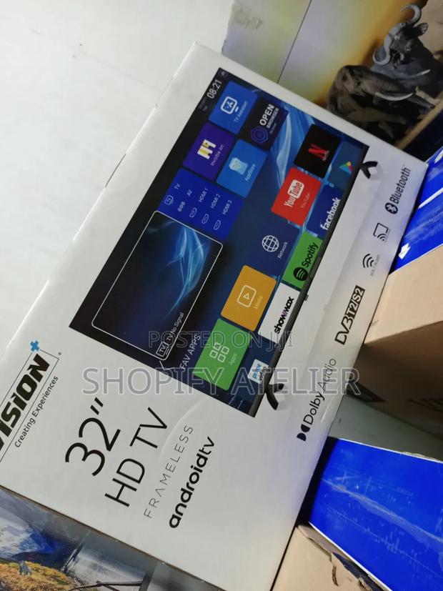 Vision 32" Smart Android TV Super Frameless - main view