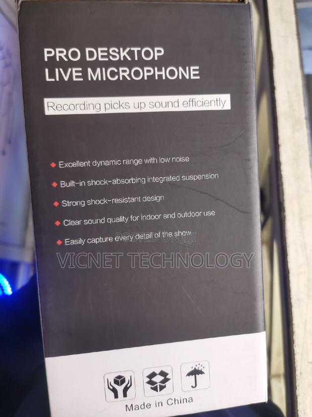 USB Podcast/ Vlog Desktop Microphone - thumbnail 2