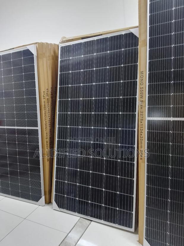 550w All Weather Solar Panel - main view