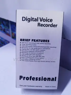 16gb Internal Memory Wireless Digital Voice Recorder