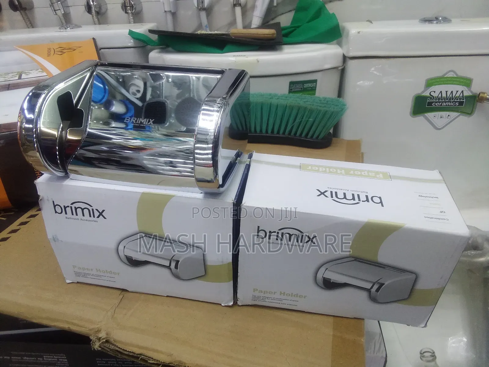 Brimix Stainless Steel Tissue Holder
