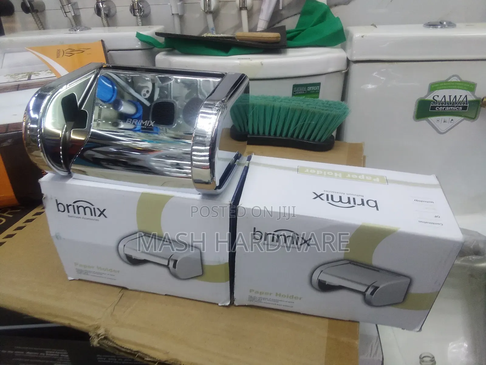 Brimix Stainless Steel Tissue Holder