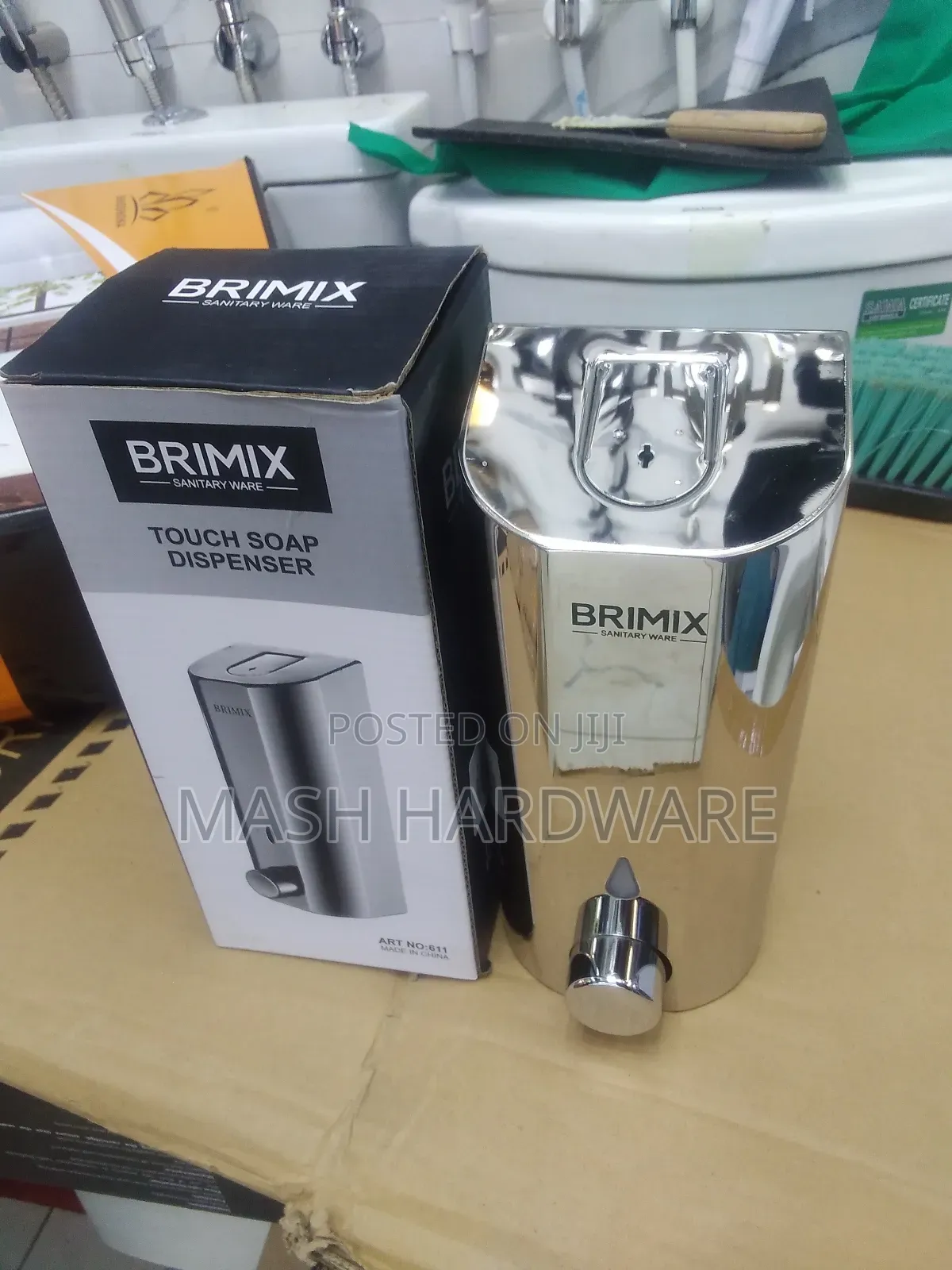 Stainless Steel Manual Soap Dispenser
