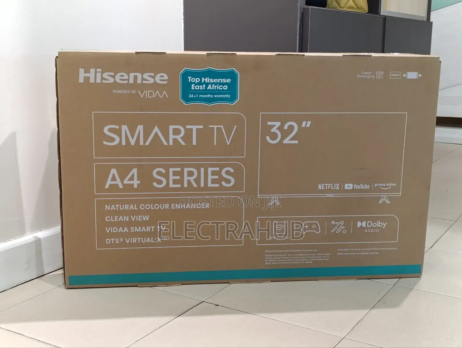 Hisense 32 Inch Smart Tv New Sealed in a Shop