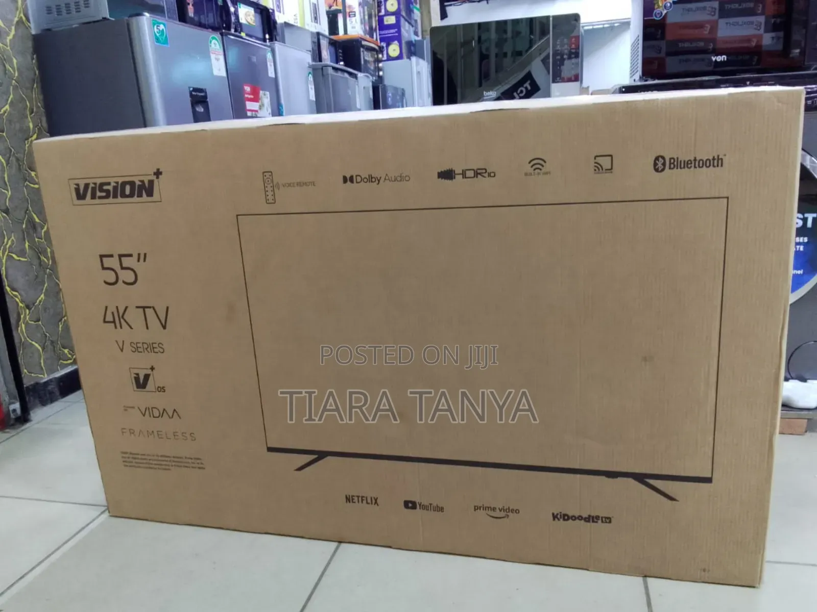 Vision 55" Smart UHD Vidaa Led Tv