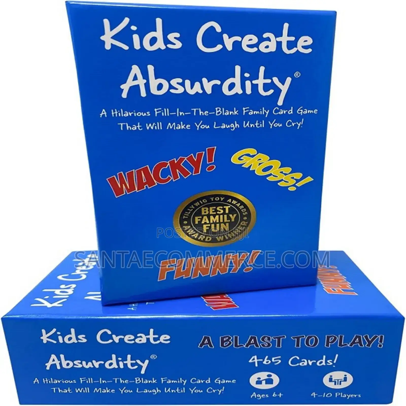 Kids Create Absurdity Hilarious Card Game