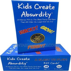 Kids Create Absurdity Hilarious Card Game - thumbnail 2