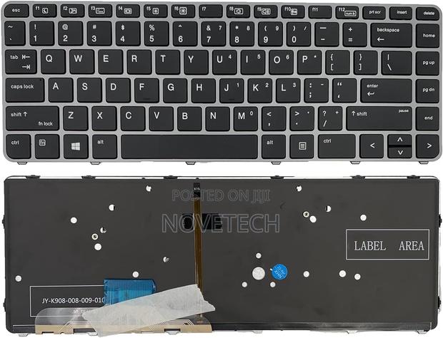 Laptop Backlit Keyboard for HP Folio 1040 G3