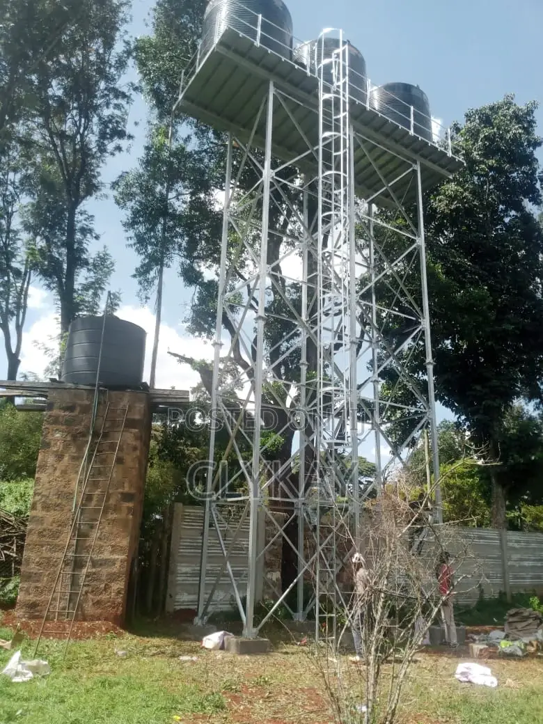 Complete Steel Water Tower
