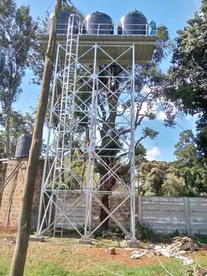 Complete Steel Water Tower