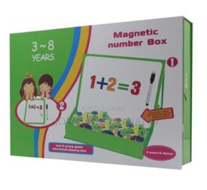 Magnetic Number Box for Kids, Educational Toy, Learning Math - thumbnail 2