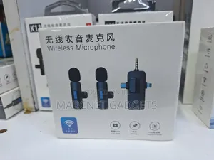 Phone Wireless Microphone Usb Type C, iPhone, Jack 2 Mics