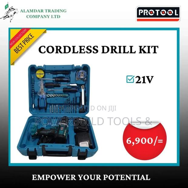 Cordless Drill Kit Pro Tool - main view