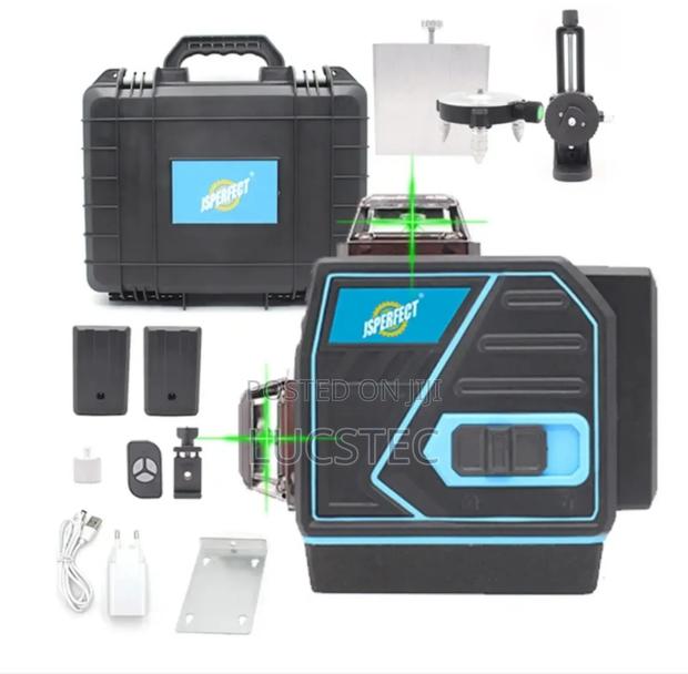 Jsperfect Professional 360-Degree Laser Level Kit - thumbnail 4