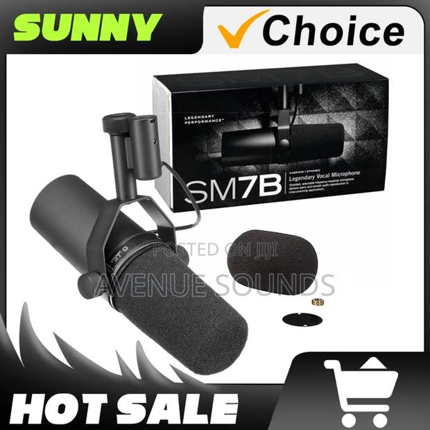 Shure SM7B Condenser Microphone - thumbnail 2