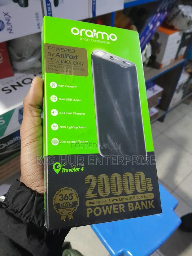 Oraimo Traveller 4 20000mah Power Bank - main view