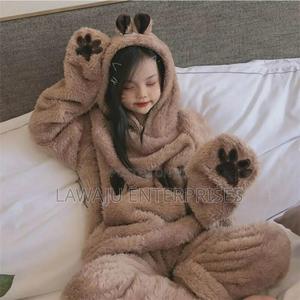 Brown Flannel Pyjamas - thumbnail 2