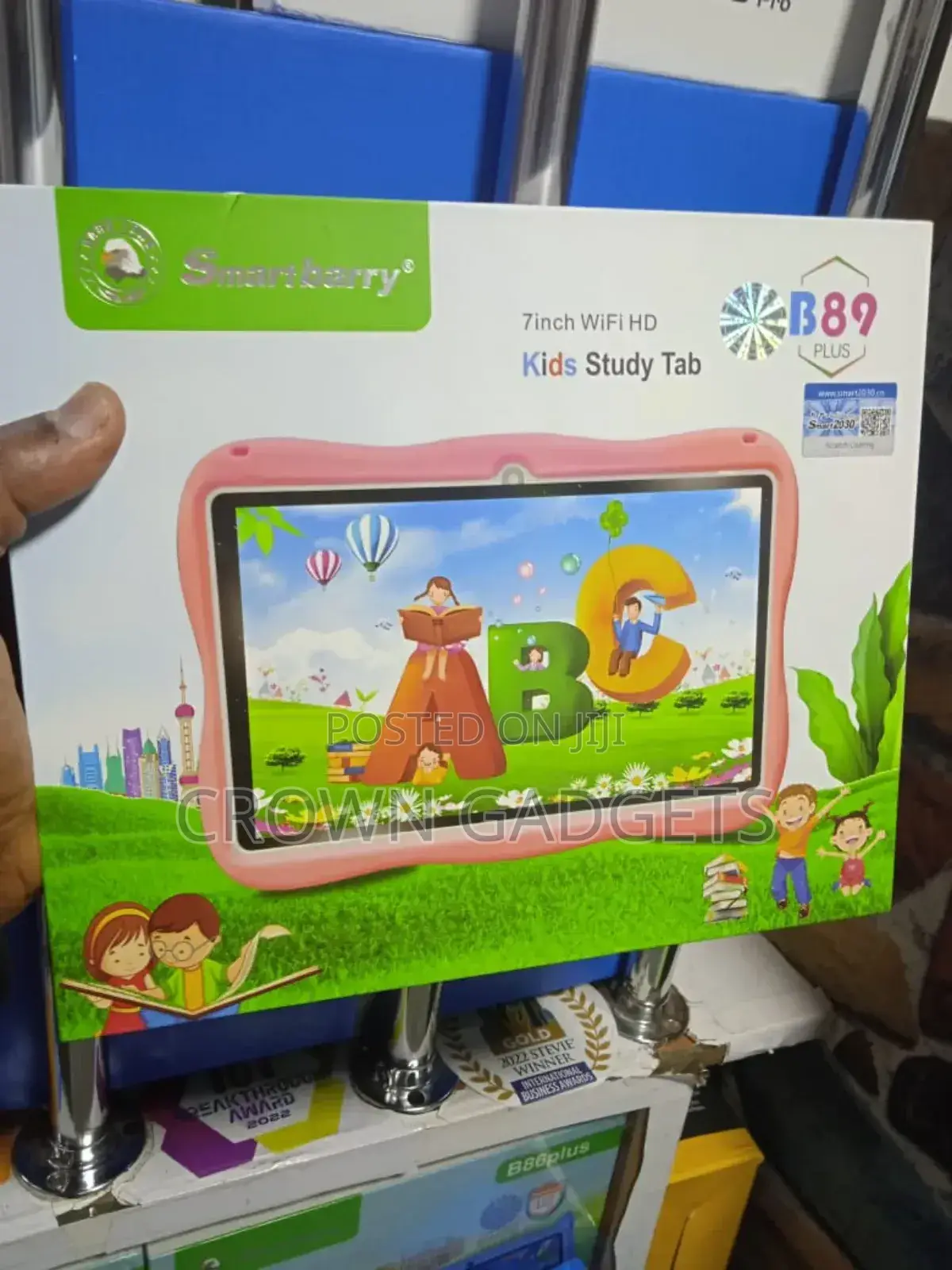 B89 Plus Kids Tablet With Inbuilt Educational Apps