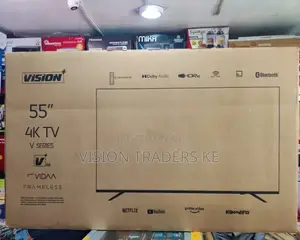 *Vision 55" Smart Vidda Frameless With Dolby Audio