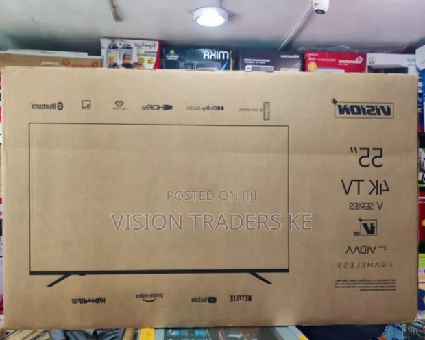 *Vision 55" Smart Vidda Frameless With Dolby Audio - thumbnail 3