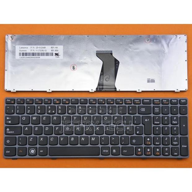 Lenovo G570, Z560 Black Frame Laptop Keyboard