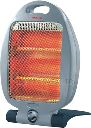 Quartz Heater 800W, 2 Heating Power, Tip-Over Protection