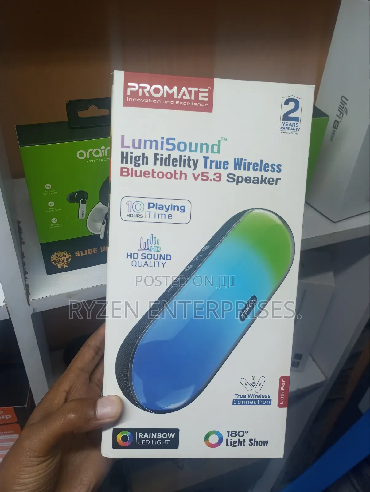 Promate Bluetooth Speaker Lumibar