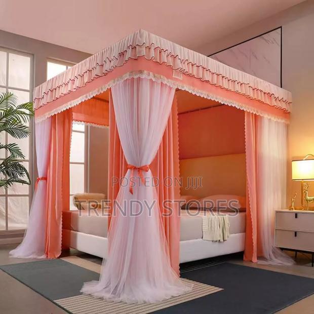 White-Orange 6*6 Canopy Net - main view