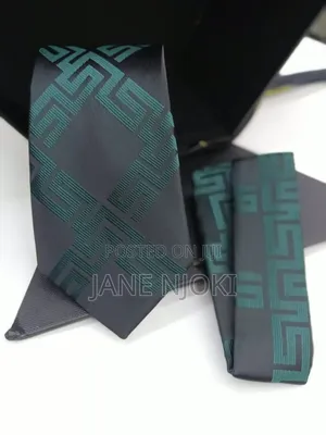 Green Floral Ties