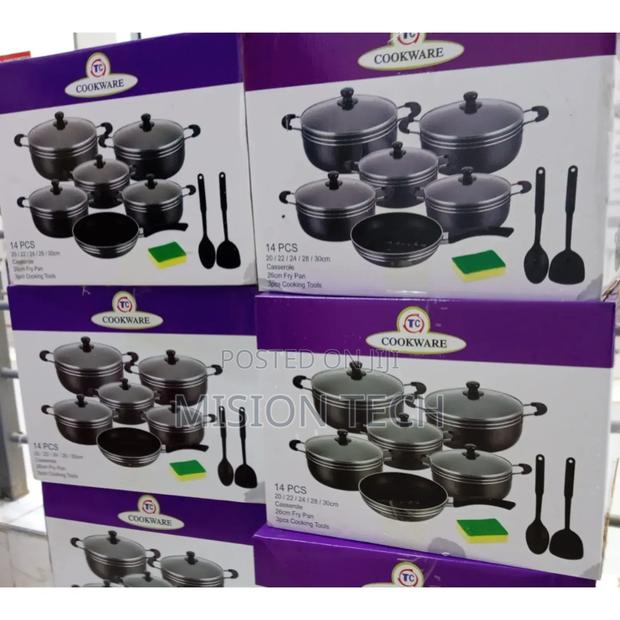 TC 14pcs Heavy Nonstik Sufuria Set