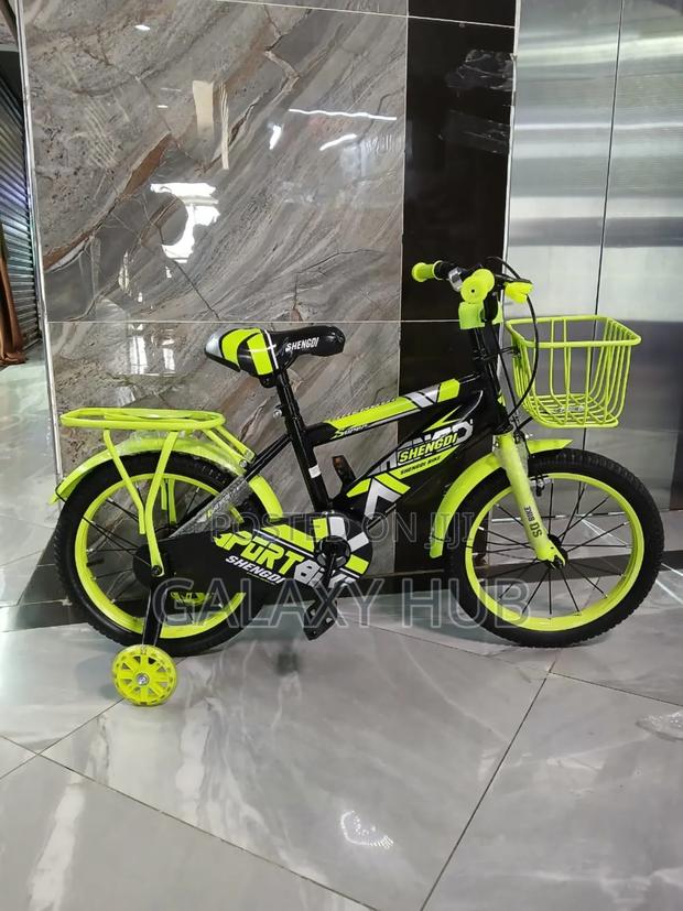 Luminous Green Size 16 Girls Sports Bike Available