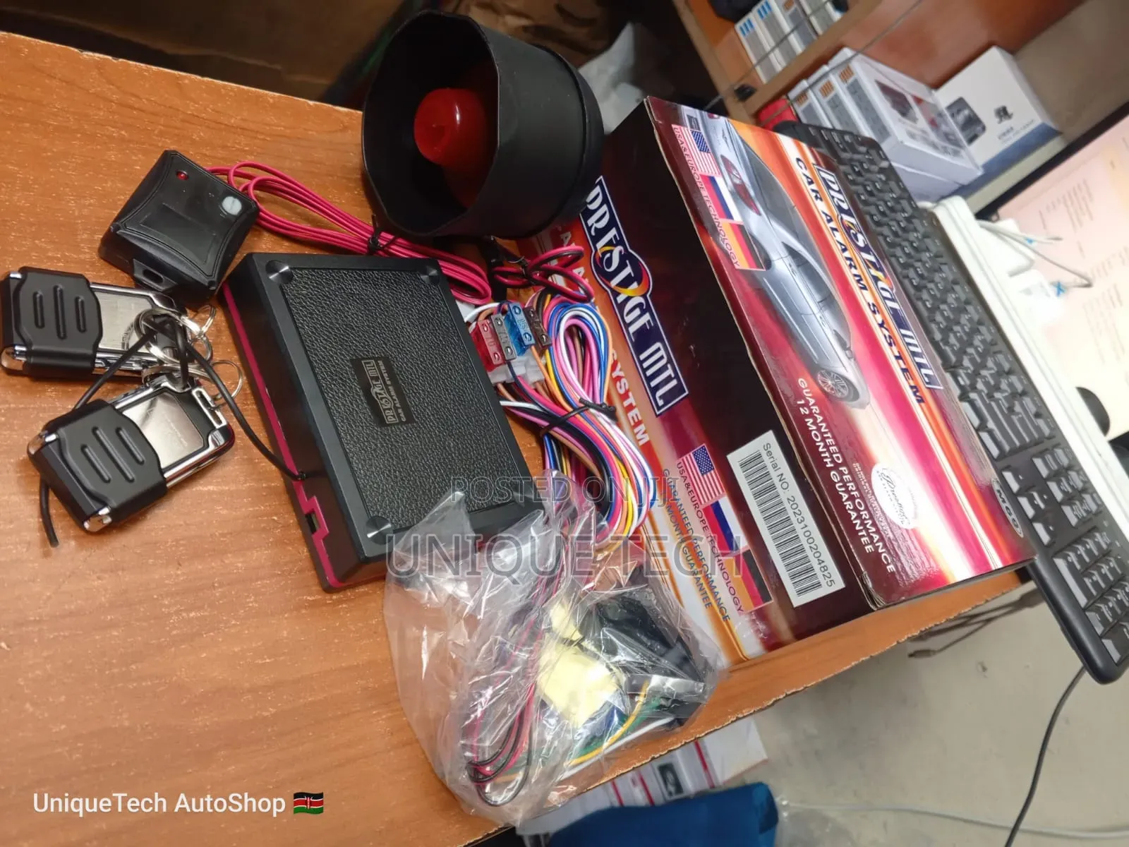 Highperformance Prestige Car Alarm System( Without Cut Out )