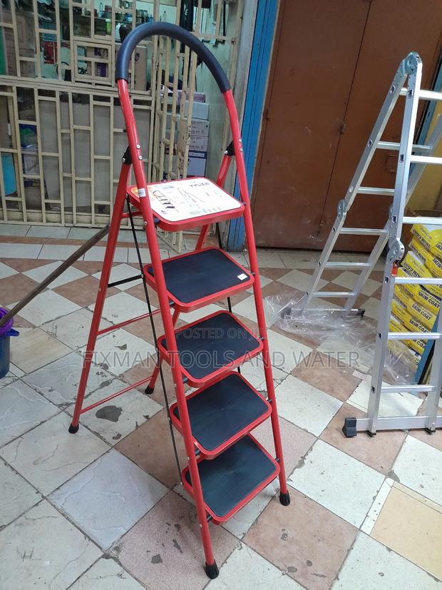 Steel Strong STEP LADDER 5 Steps #Ladder - main view