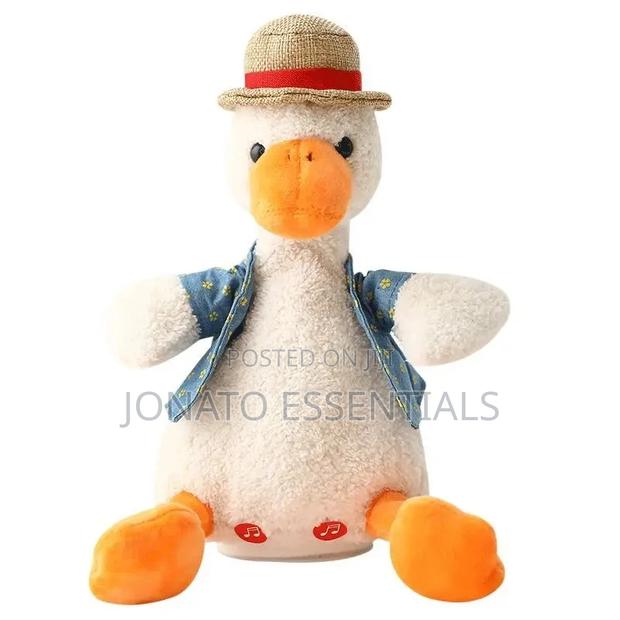 Dapper Talking Repeating Duck Plush Toys With Hats - main view