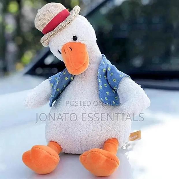 Dapper Talking Repeating Duck Plush Toys With Hats - thumbnail 3