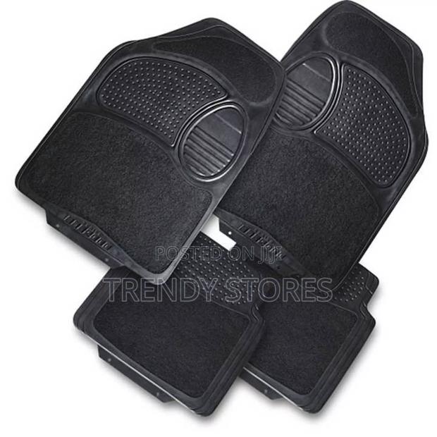5pcs Car Rubber Floor Mats - main view