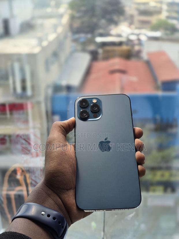 Apple iPhone 12 Pro Max 256 GB Blue - thumbnail 3