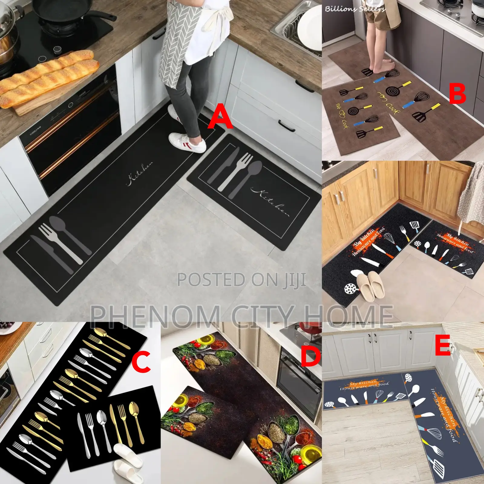 Rubber Antislip Bathroom Mats