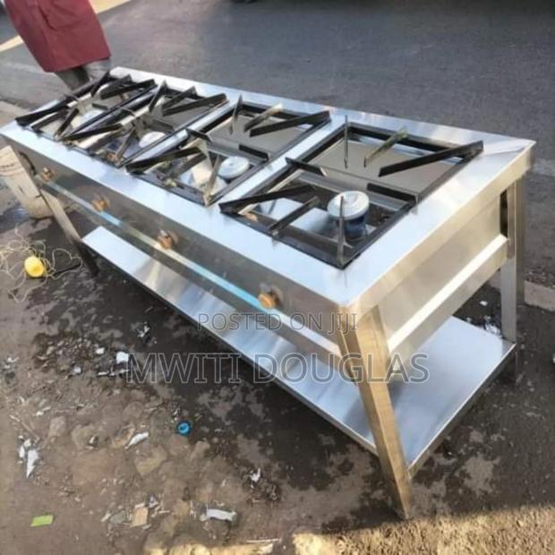Four Burner Stainless - main view