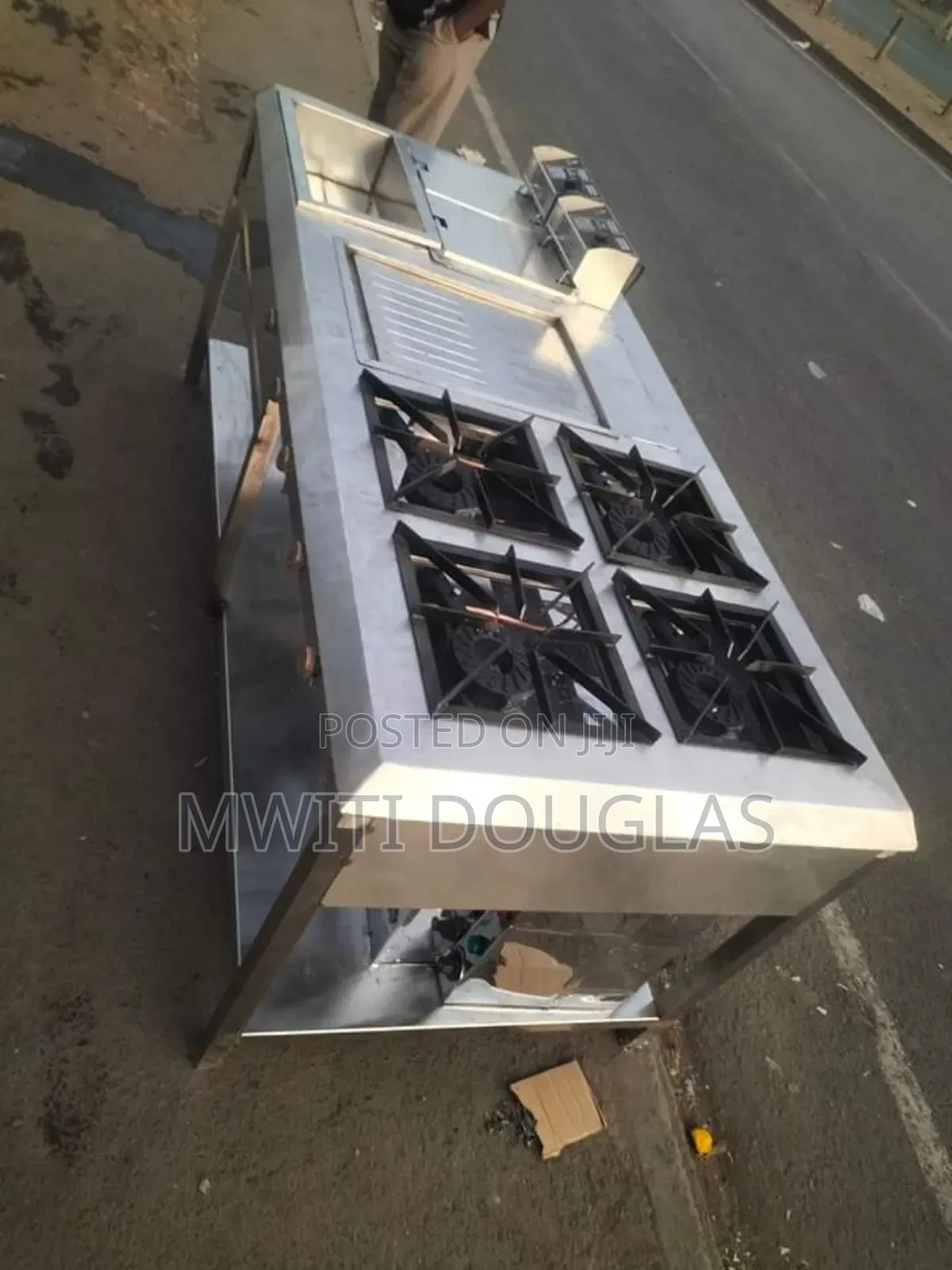 Four Burner Combined Unit