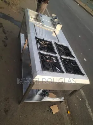 Four Burner Combined Unit