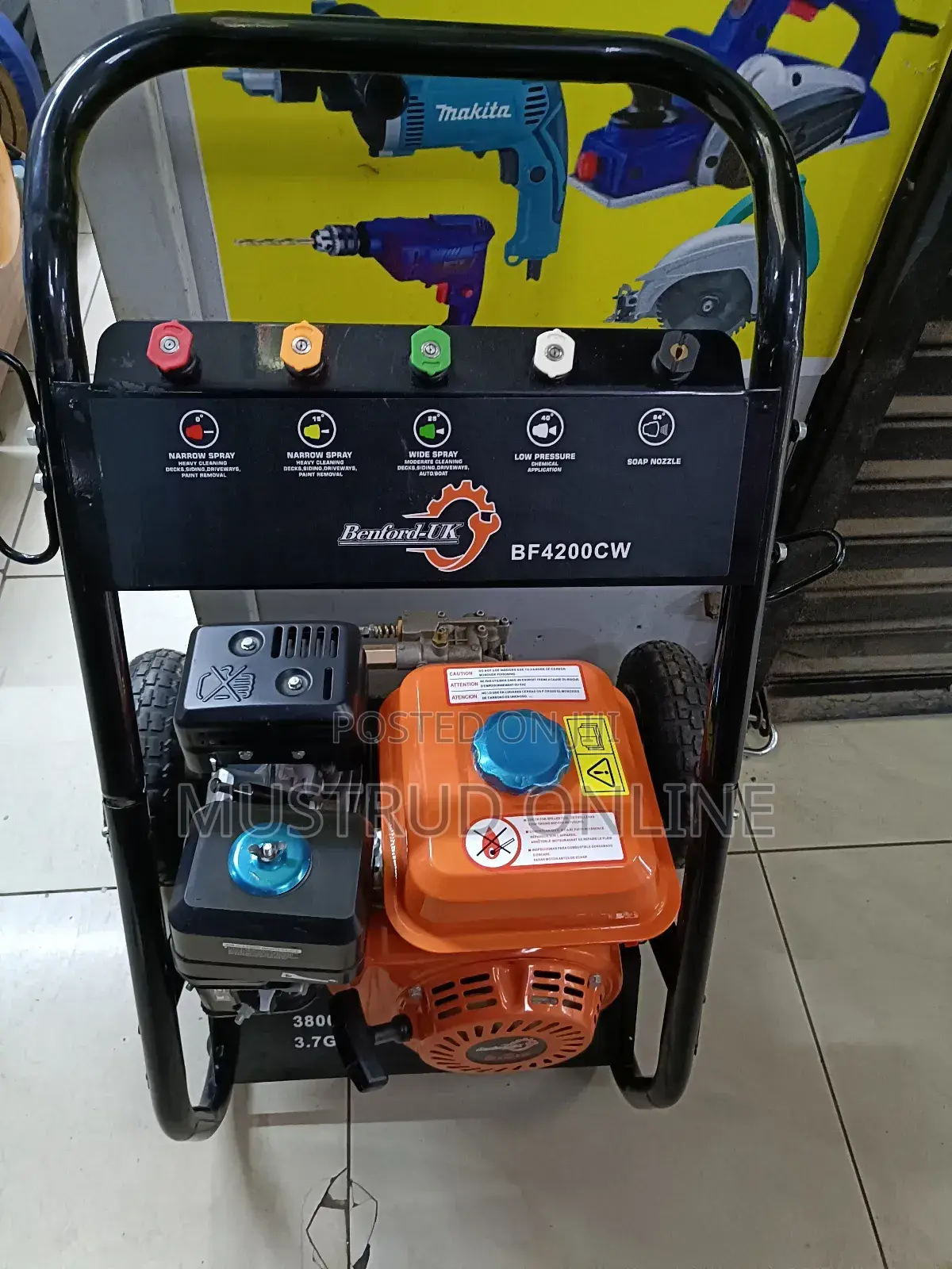 Commercial High Pressure Washer Fuel