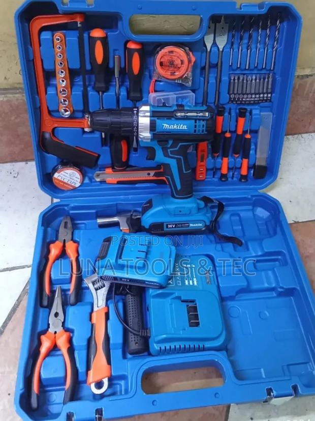 Makita Cordless Drill Tool Set,36V With Accessories. - main view