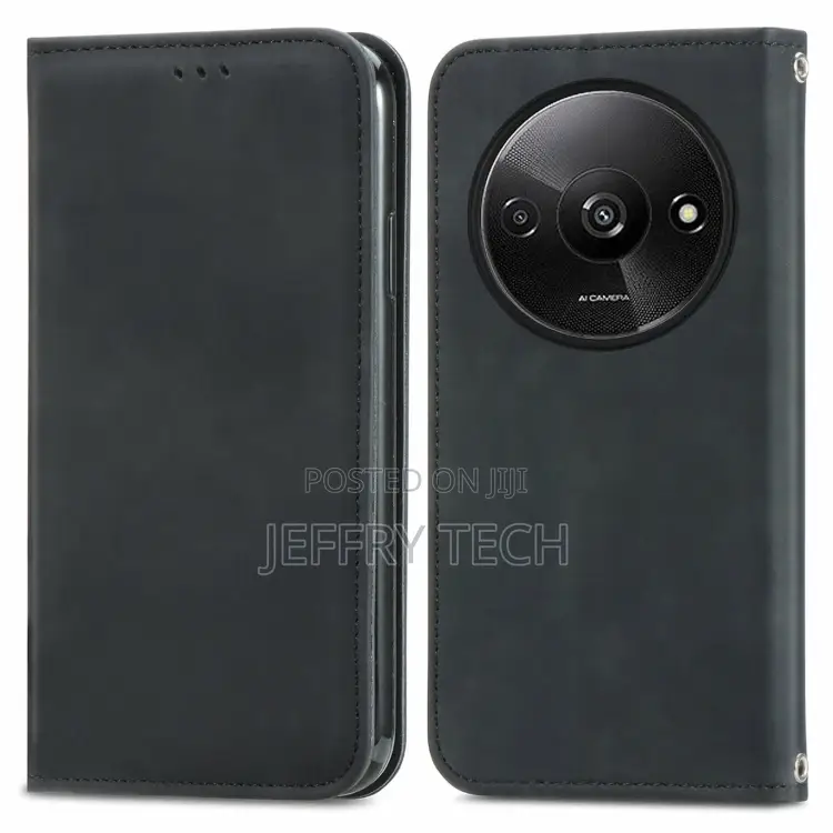 Xiaomi Redmi A3 4G Retro Skin Feel Magnetic Flip Leather Pho